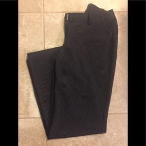 Worthington pin striped slacks, size 4 curvy fit.